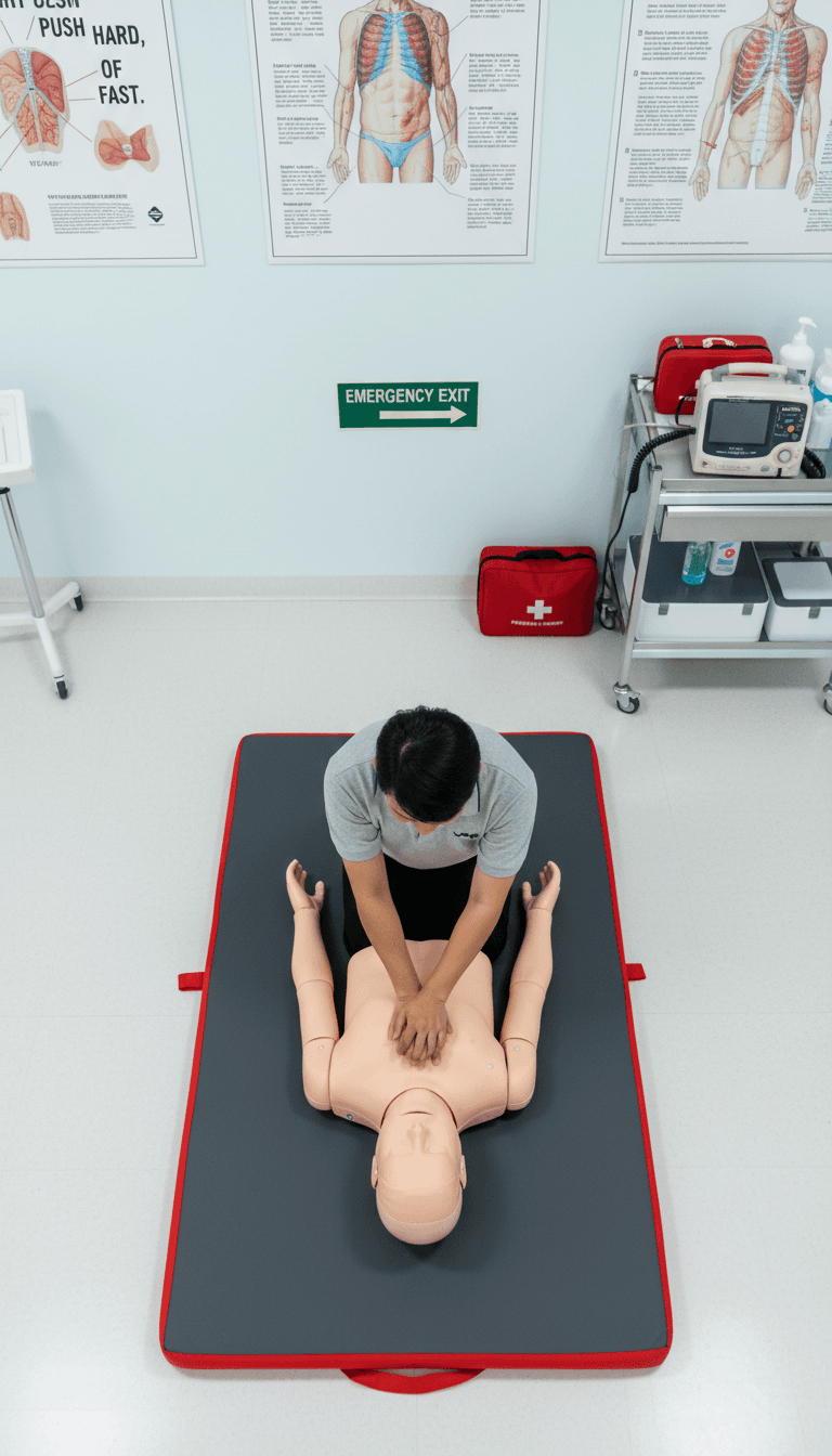 CPR certification hands-on practice